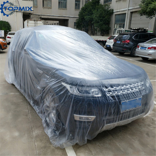 Plastic shop car protector