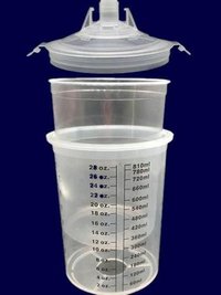 spray mixing cup