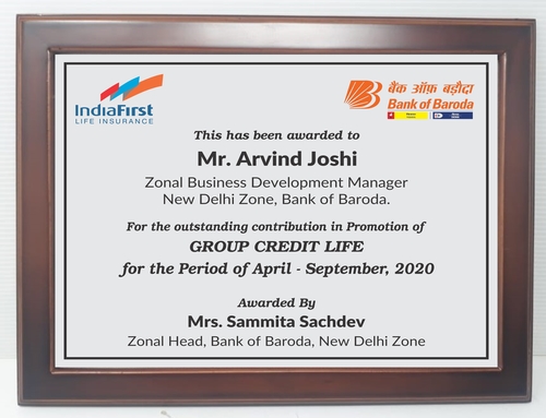 Rectangular Shape Certificates Holders For Photo Frame Display