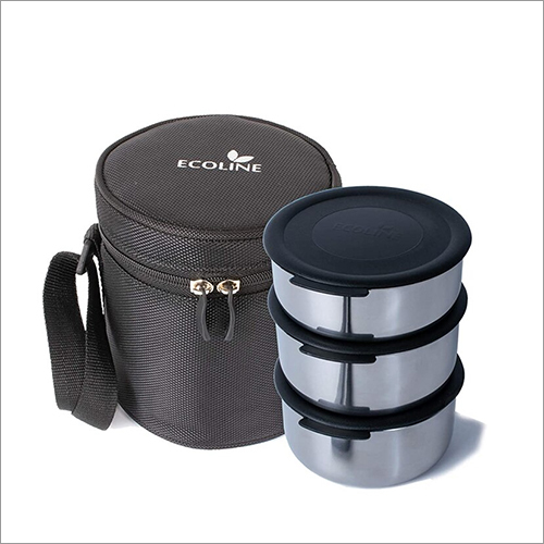 Metal V3 Stainless Steel Lunch Box Black