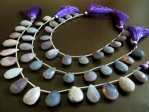 Natural Crystal Quartz Teardrop Briolette Faceted 5x7-6x9mm 8/"inch Strand Beads
