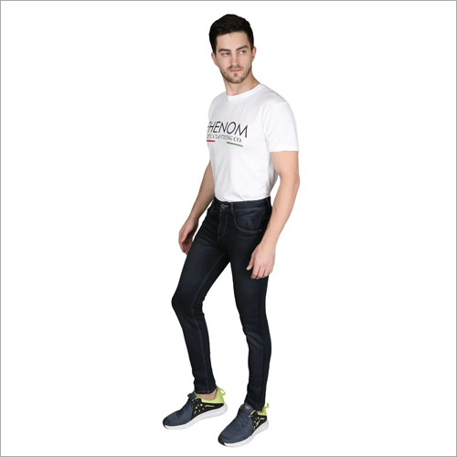 Mens Plain Denim Jeans