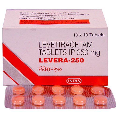 Yellow Levetiracetam Tablets