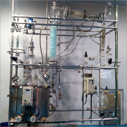 Reaction Distillation Unit - High-Efficiency Glassware, Compact Design for Versatile Applications