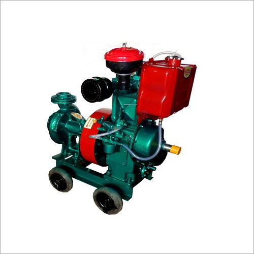 Green 8hp Diesel Engine Pump Set