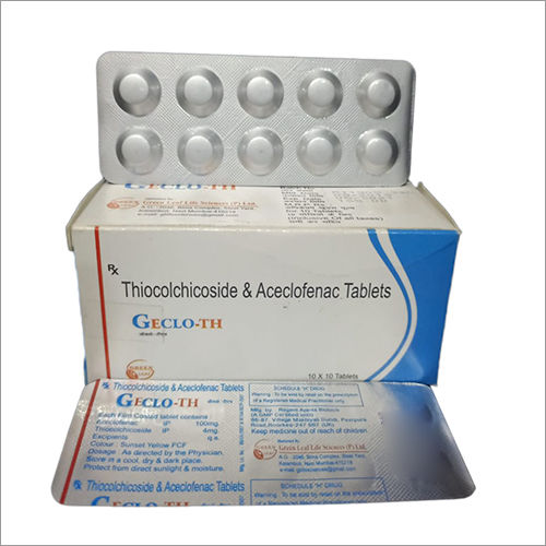 Thiocolchicoside And Aceclofenac Tablets Specific Drug