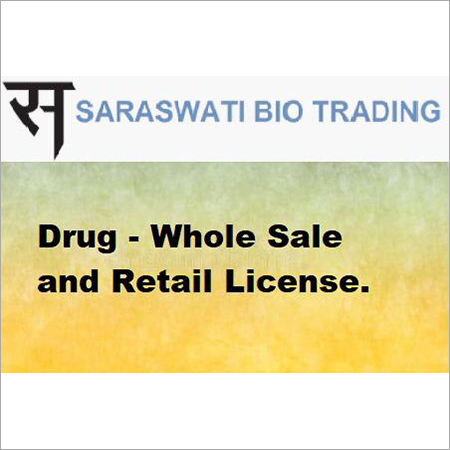 Drug Whole Sale and Retail License