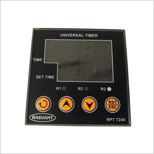 Black Digital Uv Timer For Uv Chamber