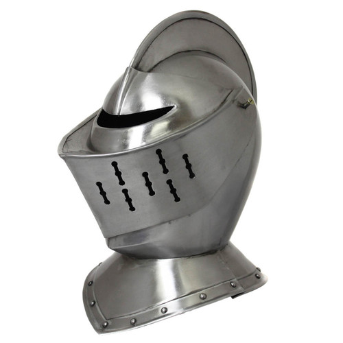 Medieval Armor Helmet ~ Medieval Knight Closed Helmet
