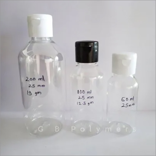 Transparent Pharma Pet Bottle