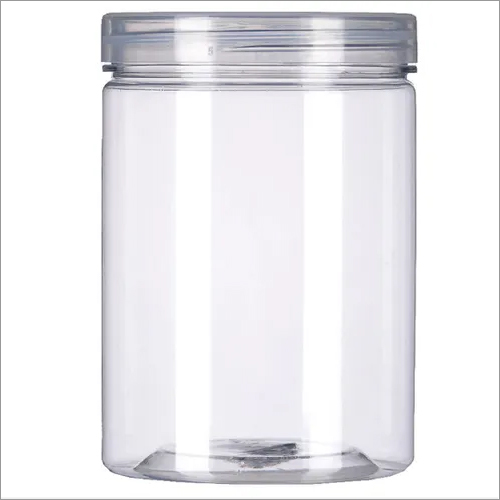 Durable 500 Ml Transparent Pet Jar