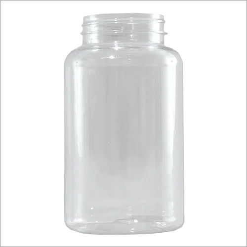 Durable 1000 Ml Transparent Plastic Pet Jar