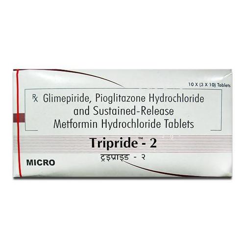 Glimepiride, Pioglitazone And Metformin Hcl Tablets General Medicines