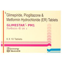 Glimepiride, Pioglitazone And Metformin HCL Tablets