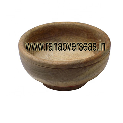 Small Wooden Serving Bowl