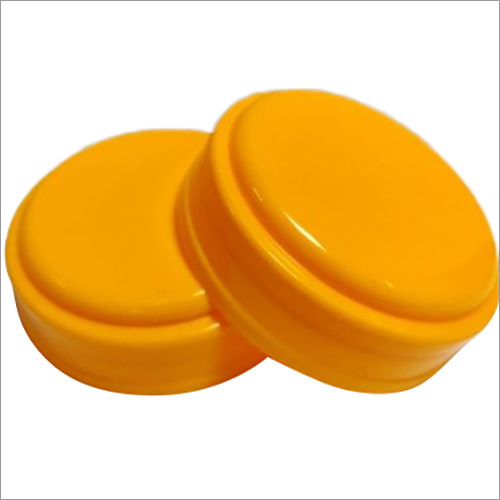 Yellow Plastic Bottle Ghee Jar Caps