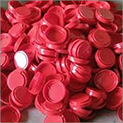 Red Plastic Pet Jar Cap