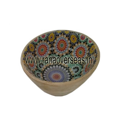 Decorative Wooden Bowl For Vegetable