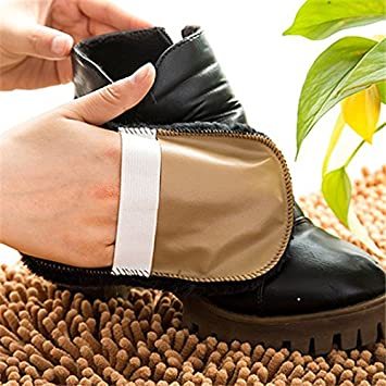 Shoe Cleaning Gloves By NEWVENT EXPORT