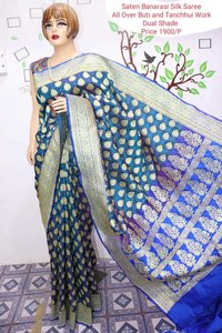 Saten Banarasi Silk Saree