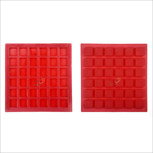 Silicone Rubber Soap Mold 20 gms Square 36 Cavities
