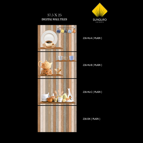 236 Digital Glossy Kitchen Tiles