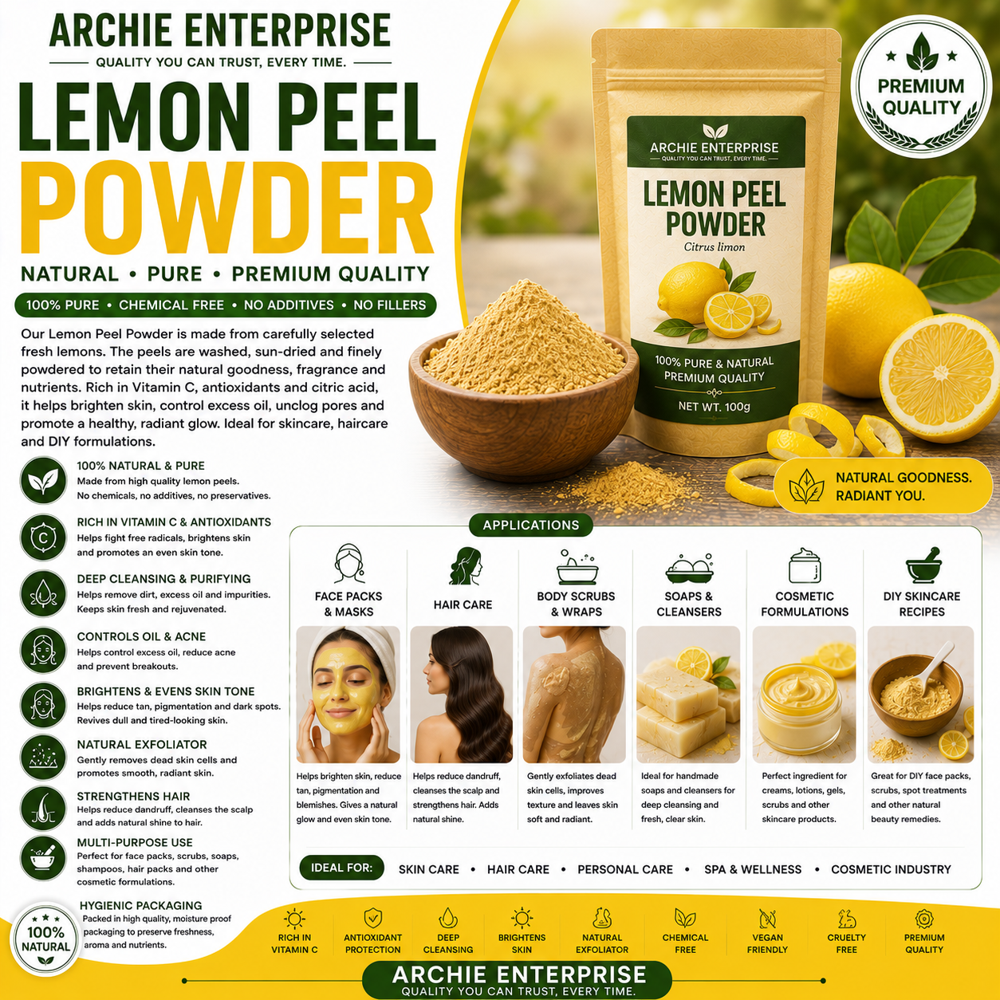 Lemon Peel Powder