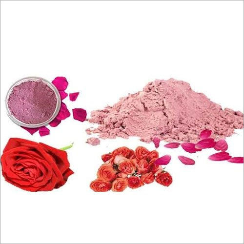 Cold Dried Pink Rose Powder Manufacturer in Vadodara, Gujarat