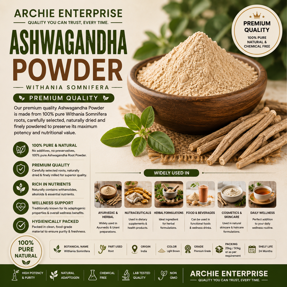 Ashwagandha Powder - Age Group: Suitable For All