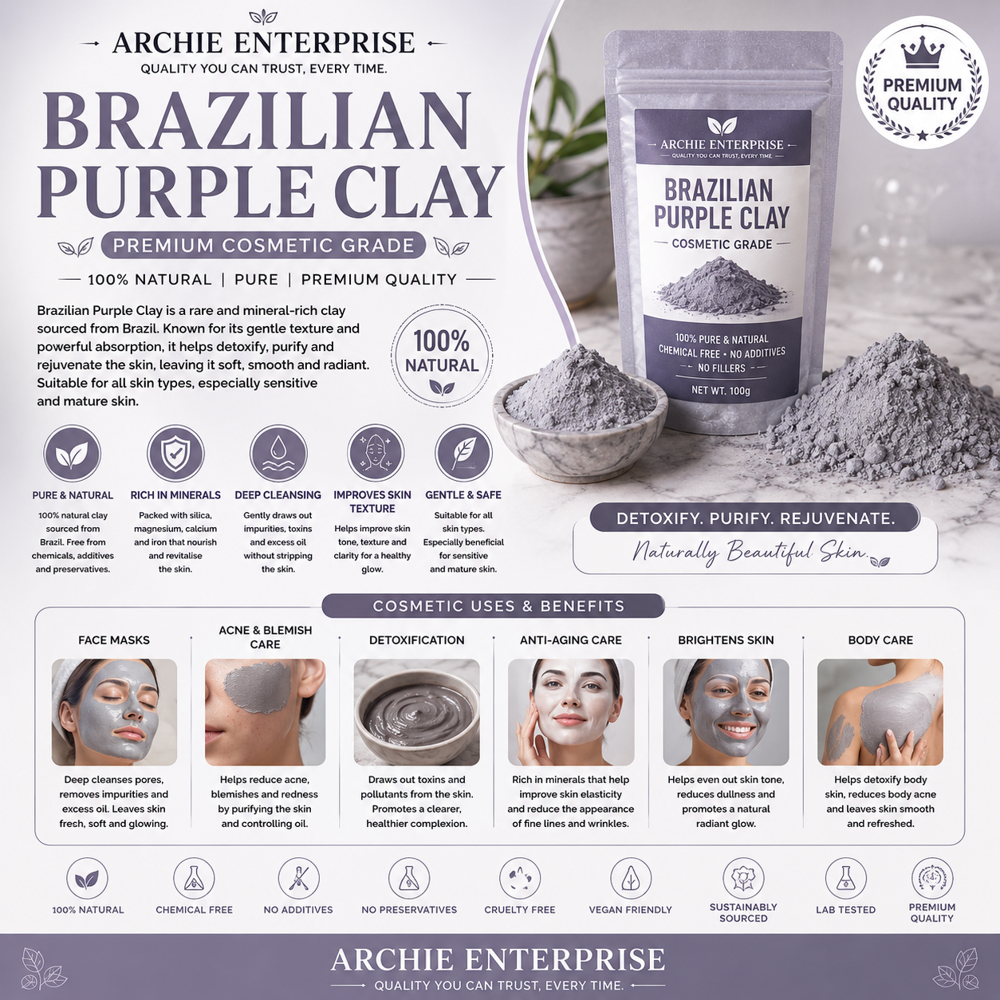 Brazilian Purple Clay Powder