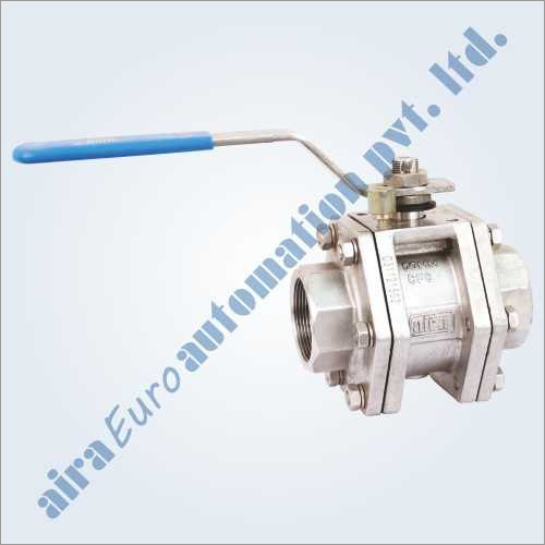 3 Piece Design Metal Seated Ball Valve Application: Air / Water / Oil / Gas & Chemical