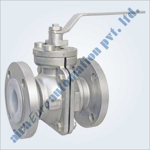 Fep - Pfa Lined Floating Flanged Ball Valve