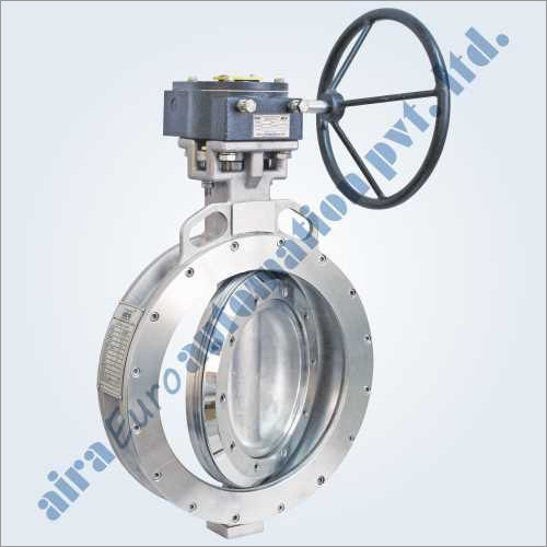 Triple Eccentric Wafer Type Butterfly Valve Metal & Soft Seated