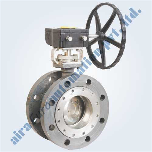 Triple Eccentric Double Flange Butterfly Valve Metal & Soft Seated
