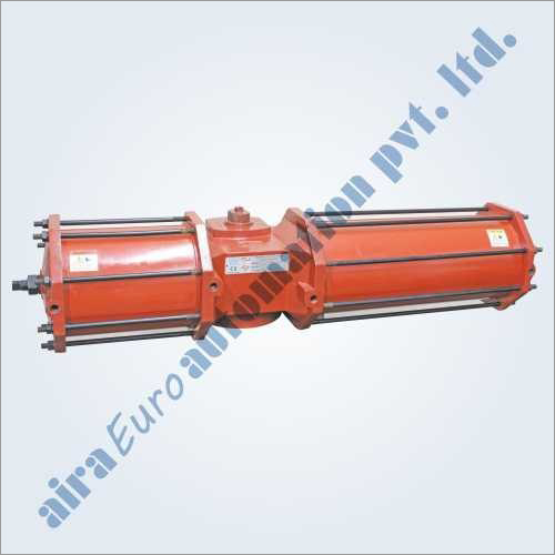 Single Acting Pneumatic Rotary Scotch & Yoke Actuator