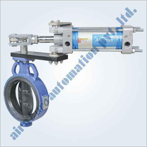 Cylinder Operated Butterfly Valve