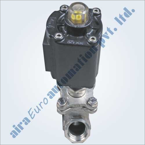 2-2 Way Aluminium Actuator Angle Type Bolted Design On-Off Control Valve