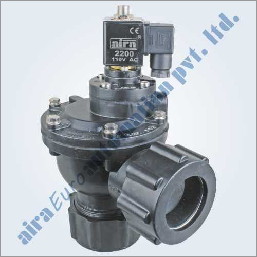 Casting 2-2 Way Angle Type Union Type Dust Collector Solenoid Valve (Pulse Valve)