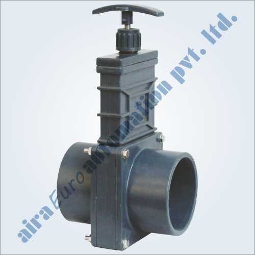 Hand Lever Operated Upvc Gate Valve Application: Water