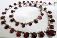 Natural Pink Tourmaline Briolette Faceted Pear Shape 4x6mm To 9x12mm - Color: Red