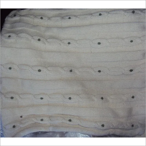 Woolen Yarn Cushion Cover