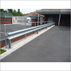 Single Side Single Beam Crash Barrier