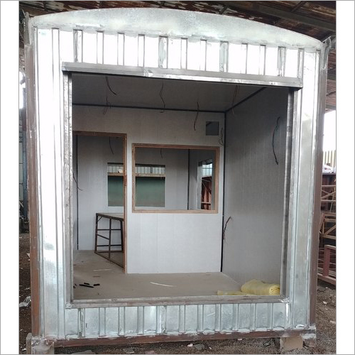 Modern Portable Office - Composite Panels, Steel | Mobile Workspace, Weatherproof, Easy Setup, Secure Space, Cost-effective, Customizable, Durable, Portable Design, Insulated, One Door, One Window