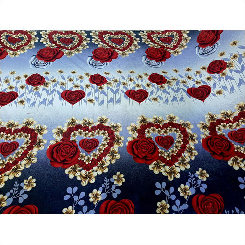 Printed Cotton Single Bed Sheet