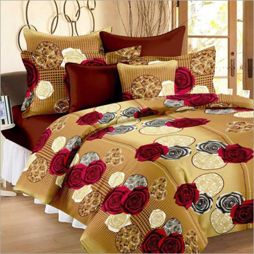 Printed Polyester Bed Sheet