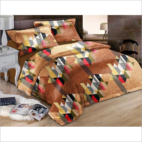 Printed Polyester Double Bed Sheet