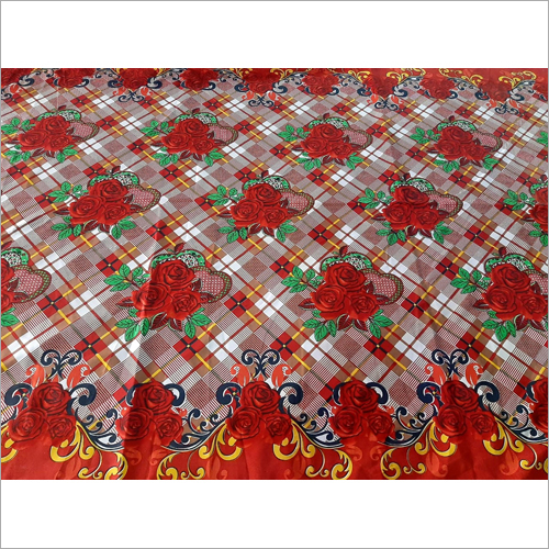 Printed Polyester Single Bed Sheet