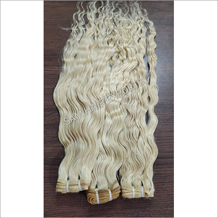 613 BLONDE HAIR EXTENSION By SAM HAIR EXPORTS