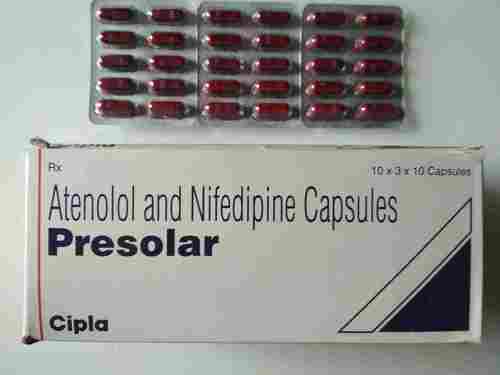 Atenolol And Nifedipine Capsules
