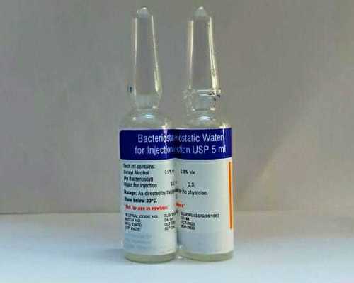 Bacteriostatic Water 5Ml Injection